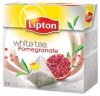 Herbata Lipton piramidki White Tea z granatem 20 torebek