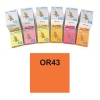 Papier kolorowy IQ COLOR A4/80 g Pomarańczowy