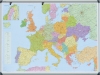 Tablica/ mapa suchościeralna Europa  2x3